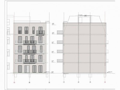 Neubau eines Mehrfamilienhauses in Dresden 