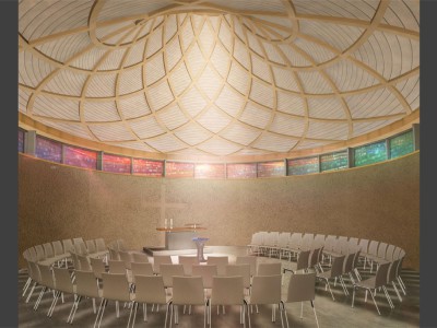 Visualisierung Kirchensaal (Bildquelle: Reiter Architekten GmbH)