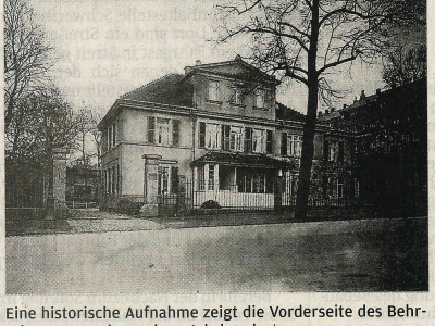 Historische Aufnahme, Quelle Sächsische Zeitung