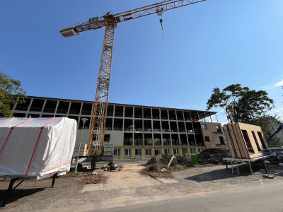 Rückbau der Fassade