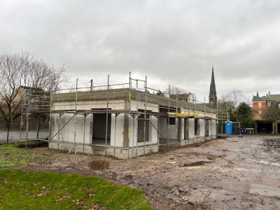 Fertigstellung Rohbau