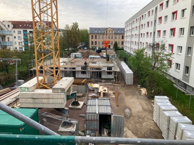 Betonieren der Decke