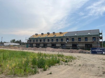 ...die Ausbaugewerke beginnen