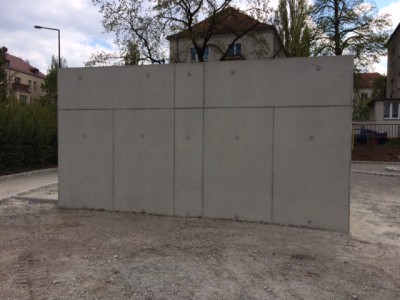 Sichtbetonwand